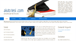 Desktop Screenshot of aiutotesi.com